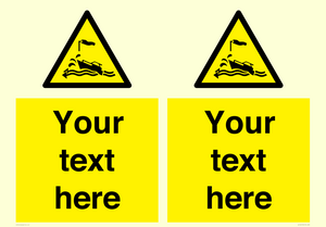 Custom Warning wind over tide conditions